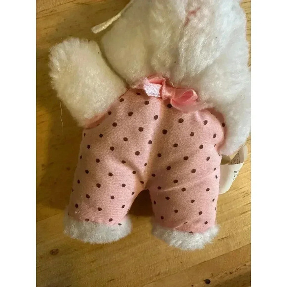 Vintage small Red Eyed Bunny plush - Picture 3 of 8